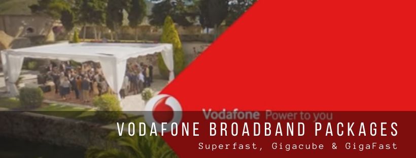 Vodafone UK Broadband deals for home users
