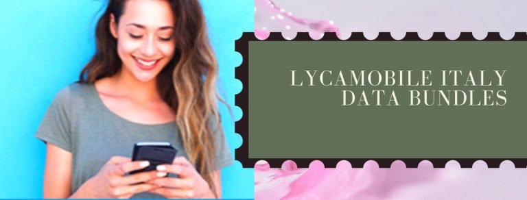 Lycamobile data plans for Italy