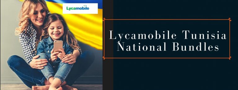 Lycamobile national SMS, call and data plans for Tunisia
